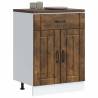  Kitchen Base Cabinet Lucca Smoked Oak Engineered Wood Colour smoked oak Quantity in Package 1 Model 1x bottom cabinet (2 doors 1 drawer) 60 cm Number of 