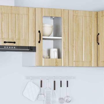 Kitchen Wall Cabinet Lucca Sonoma Oak - Space Optimizing