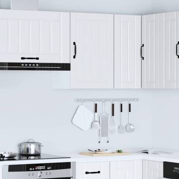 Lucca White Kitchen Wall Cabinet - Stylish & Durable Storage