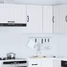 Lucca White Kitchen Wall Cabinet - Stylish & Durable Storage