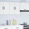 Kitchen Wall Cabinet Lucca - Stylish White Engineered Wood