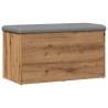 Artisan Oak Storage Bench - 82x42x45 cm | Hipomarket