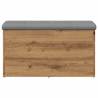 Artisan Oak Storage Bench - 82x42x45 cm | Hipomarket