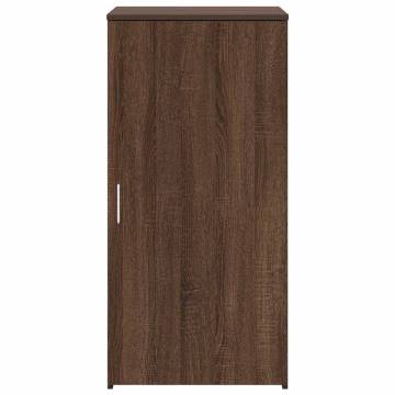 Brown Oak Storage Cabinet - 50x45x103.5 cm | Hipomarket UK