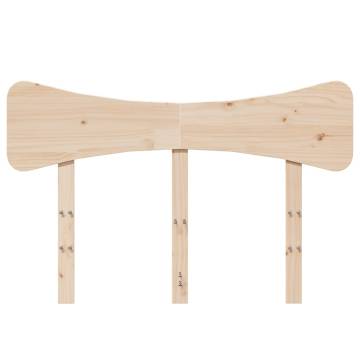 Stylish Solid Wood Pine Headboard - 135 cm | Hipo Market