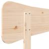 Stylish Solid Wood Pine Headboard - 135 cm | Hipo Market