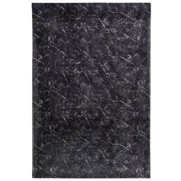 Furniture Stickers Self-Adhesive Marble Black 90x500 cm PVC