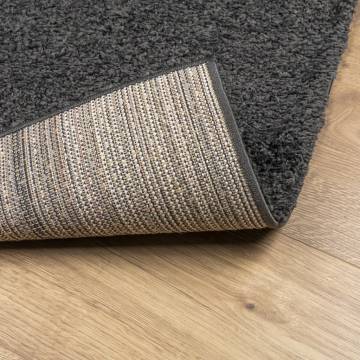 Shaggy Rug High Pile Modern Anthracite - 240x340 cm