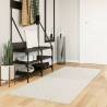 Shaggy Rug High Pile Modern Cream 80x200 cm Colour cream Size 80 x 200 cm 