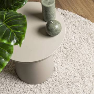 Shaggy Rug High Pile Modern Cream 80x200 cm - Hipomarket