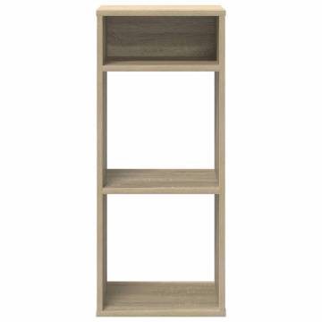 Stylish Book Cabinet in Sonoma Oak | 34x31x80 cm