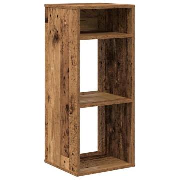 Stylish Old Wood Book Cabinet - 34x31x80 cm | HipoMarket