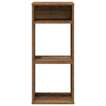 Stylish Old Wood Book Cabinet - 34x31x80 cm | HipoMarket