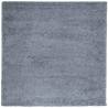 Shaggy Rug High Pile Modern Blue 240x240 cm for Cozy Spaces