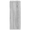 Stylish Grey Sonoma Book Cabinet - 66x31x80 cm | Hipo Market