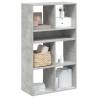  Book Cabinet Concrete Grey 66x31x112 cm Engineered Wood Colour concrete grey Size 66 x 31 x 112 cm Quantity in Package 1 