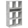 Concrete Grey Book Cabinet | Stylish & Durable | HipoMarket