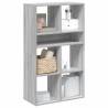  Book Cabinet Grey Sonoma 66x31x112 cm Engineered Wood Colour grey sonoma Size 66 x 31 x 112 cm Quantity in Package 1 