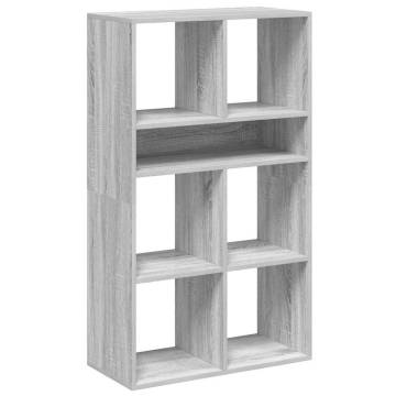 Book Cabinet Grey Sonoma - Stylish & Functional Storage