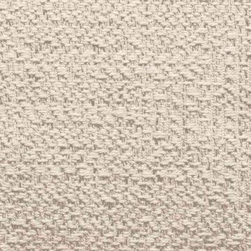 Rug ZIZUR Cream 120x120 cm - Stylish Jute Look Indoor/Outdoor