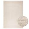  Rug ZIZUR Cream 200x290 cm Jute Look Indoor and Outdoor Colour cream Size 200 x 290 cm Pattern rectangular 