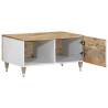 Coffee Table 80x50 cm - Solid Wood Mango, Stylish & Functional