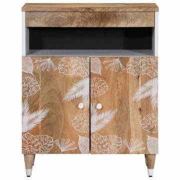 Solid Wood Mango Sideboard - 60x33.5x75 cm | Hipo Market