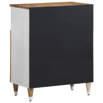 Solid Wood Mango Sideboard - 60x33.5x75 cm | Hipo Market