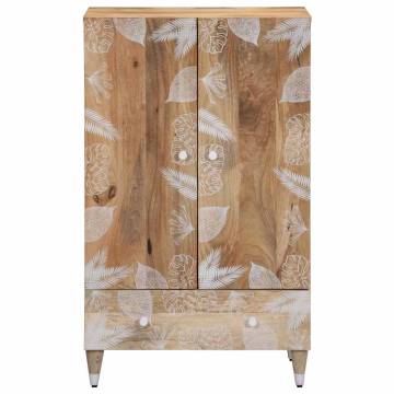 Highboard 60x33.5x100 cm - Solid Wood Mango | Hipo Market