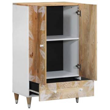 Highboard 60x33.5x100 cm - Solid Wood Mango | Hipo Market