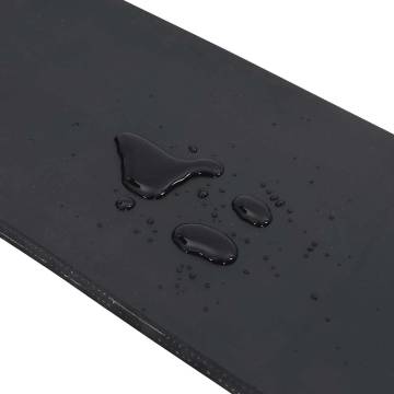 Rubber Edge for Snow Plow - Durable & Efficient 80x15x1 cm