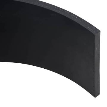 Durable Rubber Edge for Snow Plow - 250x15x1 cm | Hipo Market