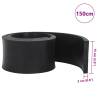 Rubber Edge for Snow Plow - Black 150x15x2 cm | HiPoMarket