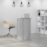 Reception Desk Grey Sonoma - 55x50x103.5 cm Engineered Wood