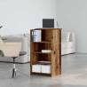 Reception Desk Old Wood - Stylish & Functional 55x50x103.5 cm