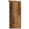 Reception Desk Old Wood - Stylish & Functional 55x50x103.5 cm