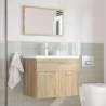 3 Piece Sonoma Oak Bathroom Furniture Set - Stylish & Functional