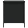 Stylish Black Storage Bench - 40x42.5x50 cm - Hipomarket