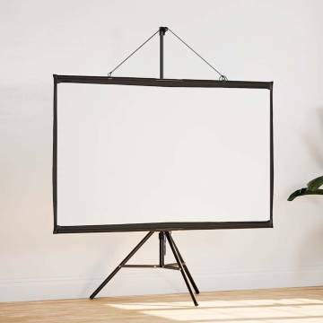 60 Inch Tripod Projection Screen - Perfect for Any Setting