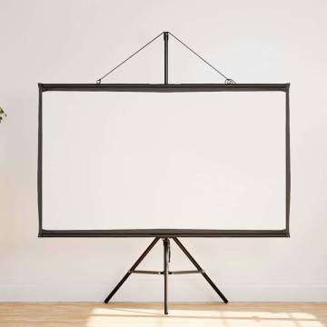 60 Inch Tripod Projection Screen - Perfect for Any Setting