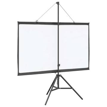 60 Inch Tripod Projection Screen - Perfect for Any Setting