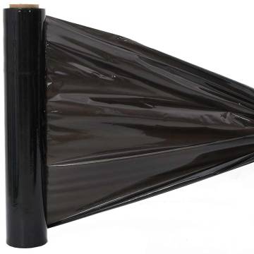 Stretch Film 6 pcs Black 20 μm 50 cm x 150 m - Durable Protection