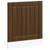 Dishwasher Panel Lucca Brown Oak - Durable Engineered Wood