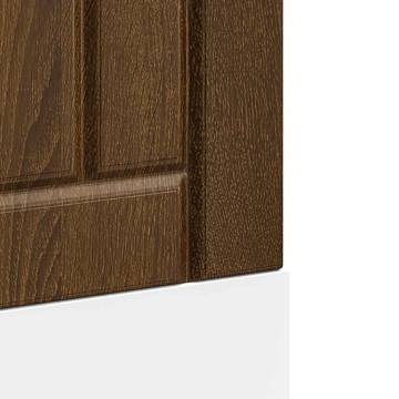 Dishwasher Panel Lucca Brown Oak - Durable Engineered Wood