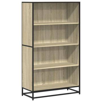 Bookcase Sonoma Oak 80.5x35x139 cm - Modern & Durable Storage