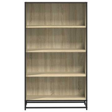 Bookcase Sonoma Oak 80.5x35x139 cm - Modern & Durable Storage