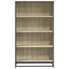 Bookcase Sonoma Oak 80.5x35x139 cm - Modern & Durable Storage