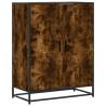 Shoe Cabinet Smoked Oak 75x38x97.5 cm | Hipomarket