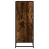 Shoe Cabinet Smoked Oak 75x38x97.5 cm | Hipomarket