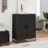 Shoe Cabinet Black 75x38x97.5 cm - Durable Storage Solution